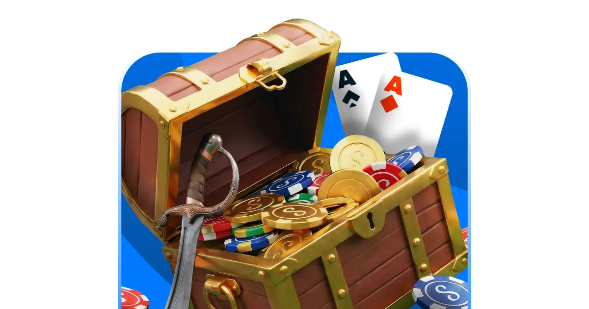 Tarjeta con detalles de casino digital y composición moderna.